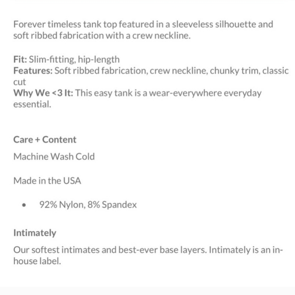 Free People Ribbed Seamless Tank NEW! M/L Burnt Sienna - Picture 7 of 8